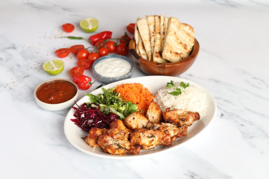 Chicken Shish Combo